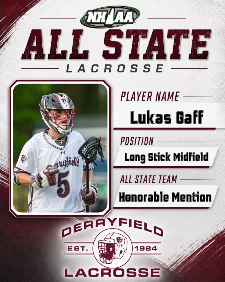 DSBoysLax's tweet photo. Congratulations to all of our Honorable Mention All State members on another great season of Derryfield lacrosse 🥍 built through their hard work and dedication #ProudOfOurPastPrimedForTheFuture #STELLOS https://t.co/DrSM79g6fD