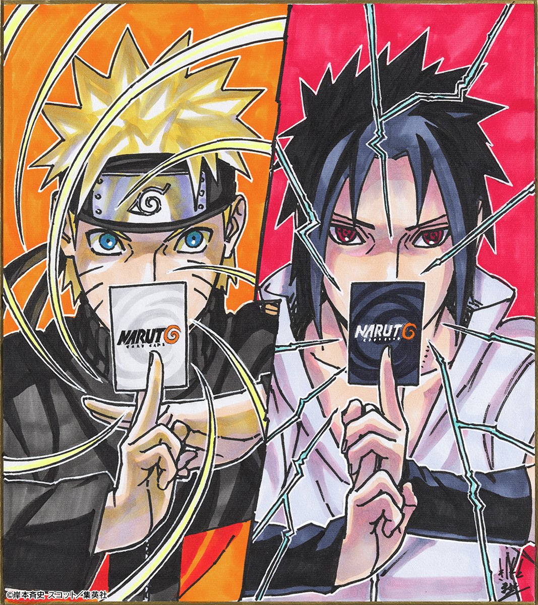 portalborutobr's tweet photo. 🚨| OFICIAL: Bandai Namco anunciou um card game de Naruto para 2027, intitulado ‘NARUTO Card Game’!

Confiram a ilustração exclusiva e a mensagem de Masashi Kishimoto para os fãs: “O mundo de NARUTO se expandirá ainda mais, de uma forma grandiosa. Desejo que essas cartas cheguem amplamente às mãos e aos corações de todos.”