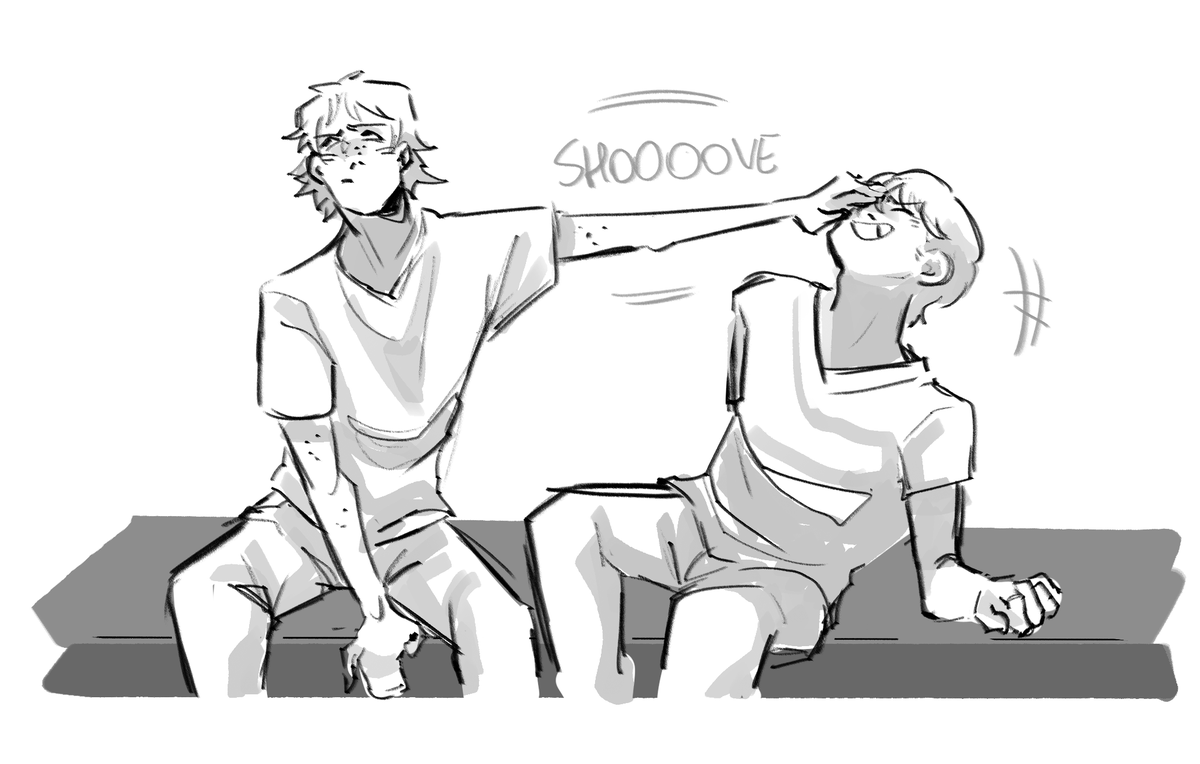 skysmadness's tweet photo. dorks flirting https://t.co/nqQq29oe7L