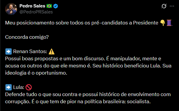 Fredkrepe's tweet photo. Um dia eu bebo até chamar o Lula de socialista https://t.co/L85oU5ttX6