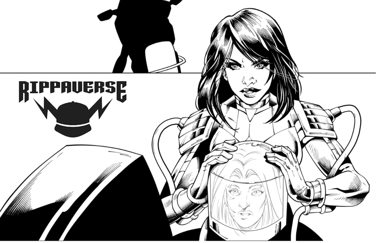e_lyrio's tweet photo. A small sample of Stephanya: Florida´s Finest!
.
Inks by me and pencils by Márcio Abreu.
.
#lyrioinks #rippaverse #comics https://t.co/ASKBiS5aZ8