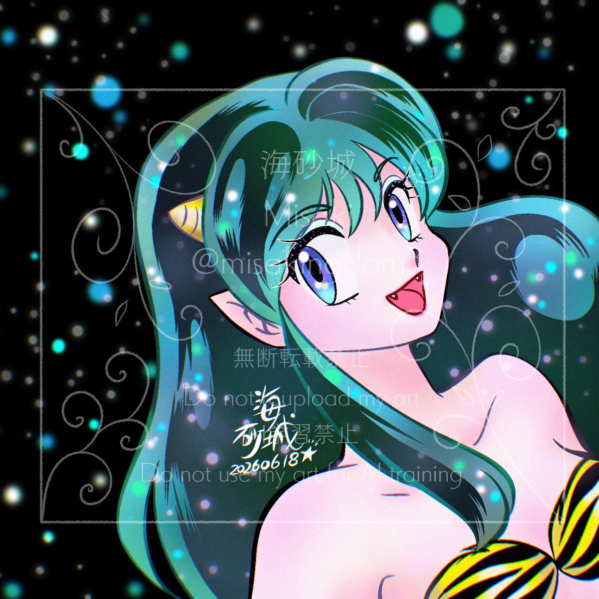 天使のたまごの話もアリ！！究極のラム III 今日のラムちゃん。 ちゃんと描いた！ (…あ！描けてない！) (ま、いいか)