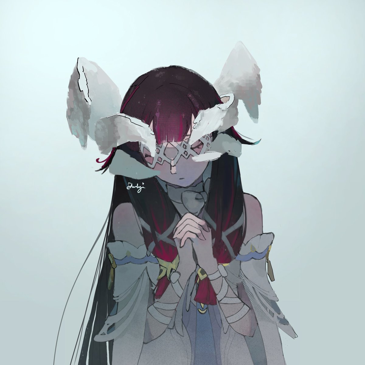 sell_yaw's tweet photo. Columbina genshin impact https://t.co/WJU1cnHRHn