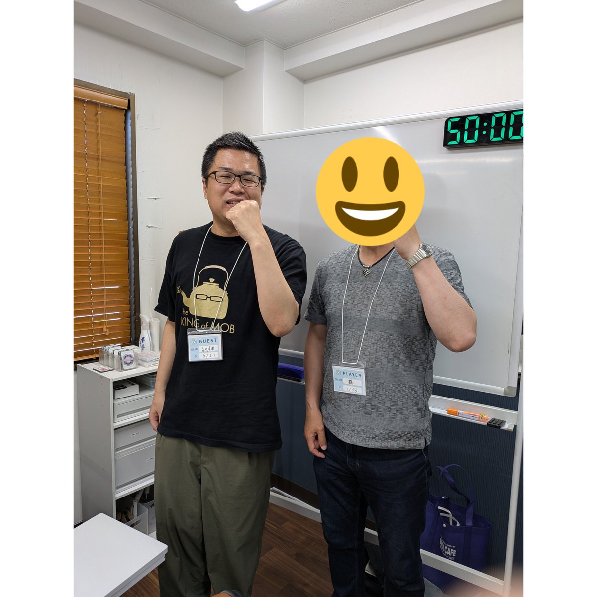 tsurutarou7's tweet photo. JTL 26Q2 クールファイナルお開き🀄️
３戦やって1.4.2…
今日は全体的に良かったんやけどな〜💦
２戦目の筋を頼ったヌルい放銃と3戦目、加畑プロへの闇聴12000放銃が痛すぎた😵
猛将永井プロと対局したかったな〜😭
初めましてやったけど、凄い気さくな方でした😆
加畑プロ！優勝おめでとうございます🎉 https://t.co/4NxyRMZGPZ