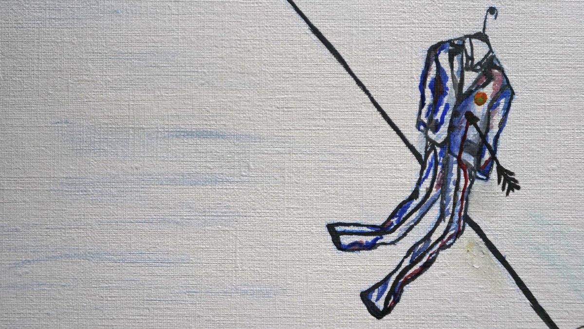 LocuraVerduras's tweet photo. Sometimes art is born from spontaneous feelings. Sometimes, they are positive, sometimes, negative. This time, the work was born after the shelling of Kyiv, when the enemy hit the Kyiv Pechersk Lavra and destroyed the collection of costumes of the Dovzhenko film studio. #wasgoing https://t.co/Qd2cFZpVF6