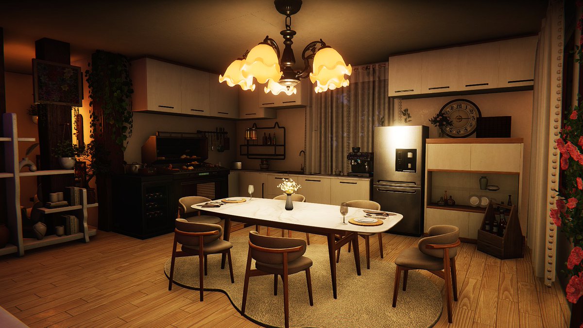 ravennaddlv's tweet photo. 🟣 Decor | Simple and cozy design - Living room and kitchen | 🪻✨ pt.1
🎮: Once Human
#VirtualPhotography #VPWorld #VGPUnite #VPSAT #VPGamers #VPLAB #ThePhotoMode #LandofVP #TheCapturedCollective #VPTree #OnceHuman #OnceHumanCC #Architecture #VirtualDesign https://t.co/3J92vZdKVB