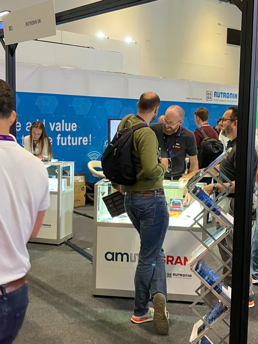 Rutronik's tweet photo. Two days full of innovation at Hardware Pioneers MAX 2026 in London! ✨

Together with our partners @amsOSRAM, @amphenol, @ApacerJapan and @InsightSiP, we were proud to present the latest technologies shaping tomorrow’s electronics landscape.

A huge thank you to everyone! 🙌 https://t.co/Ig6VqYr2RZ