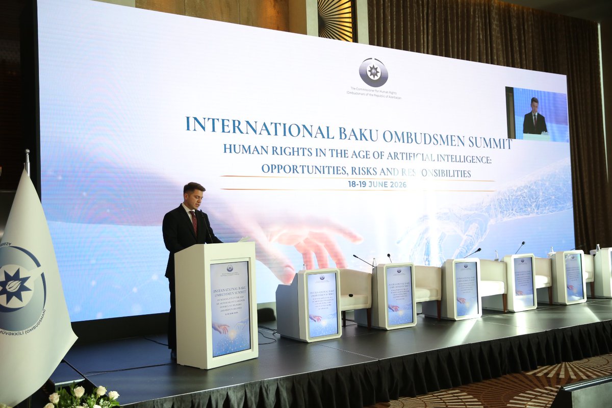 ombudsman_az's tweet photo. The #Declaration of the #InternationalBakuOmbudsmenSummit has been read aloud and adopted. https://t.co/xtEAHbdLIi