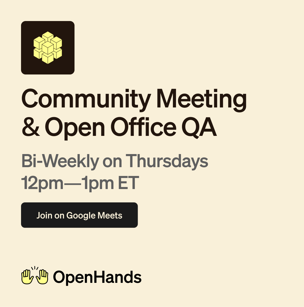 OpenHandsDev tweet picture