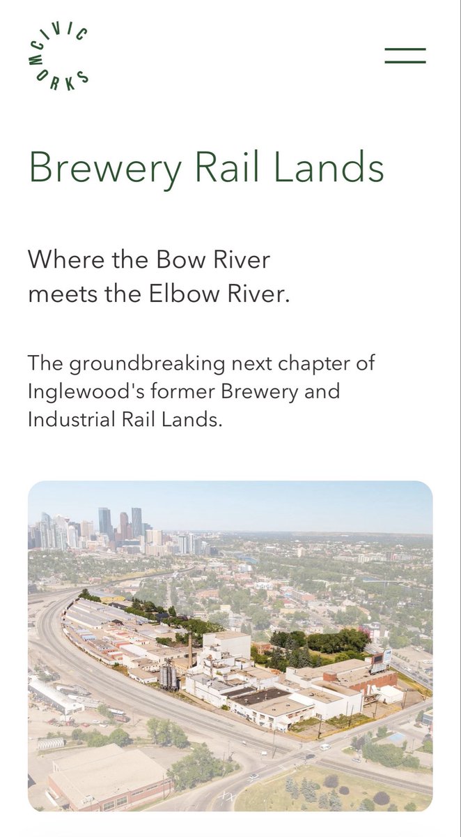 XiMeNaKa's tweet photo. While police go through the phones of certain Calgary consultants and politicians, may i suggest somebody looks at whatever is going on between the Brewery Rail Lands development and the closure of the Inglewood pool next summer? https://t.co/mfX3TWRbyI