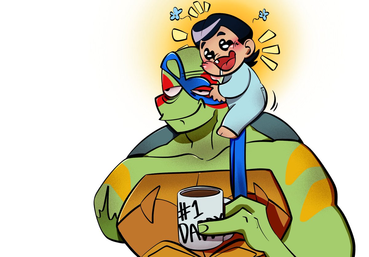 Mayo814682's tweet photo. 아빠는 강하다

#rottmnt #rottmntfanart https://t.co/btKFLlXoBV