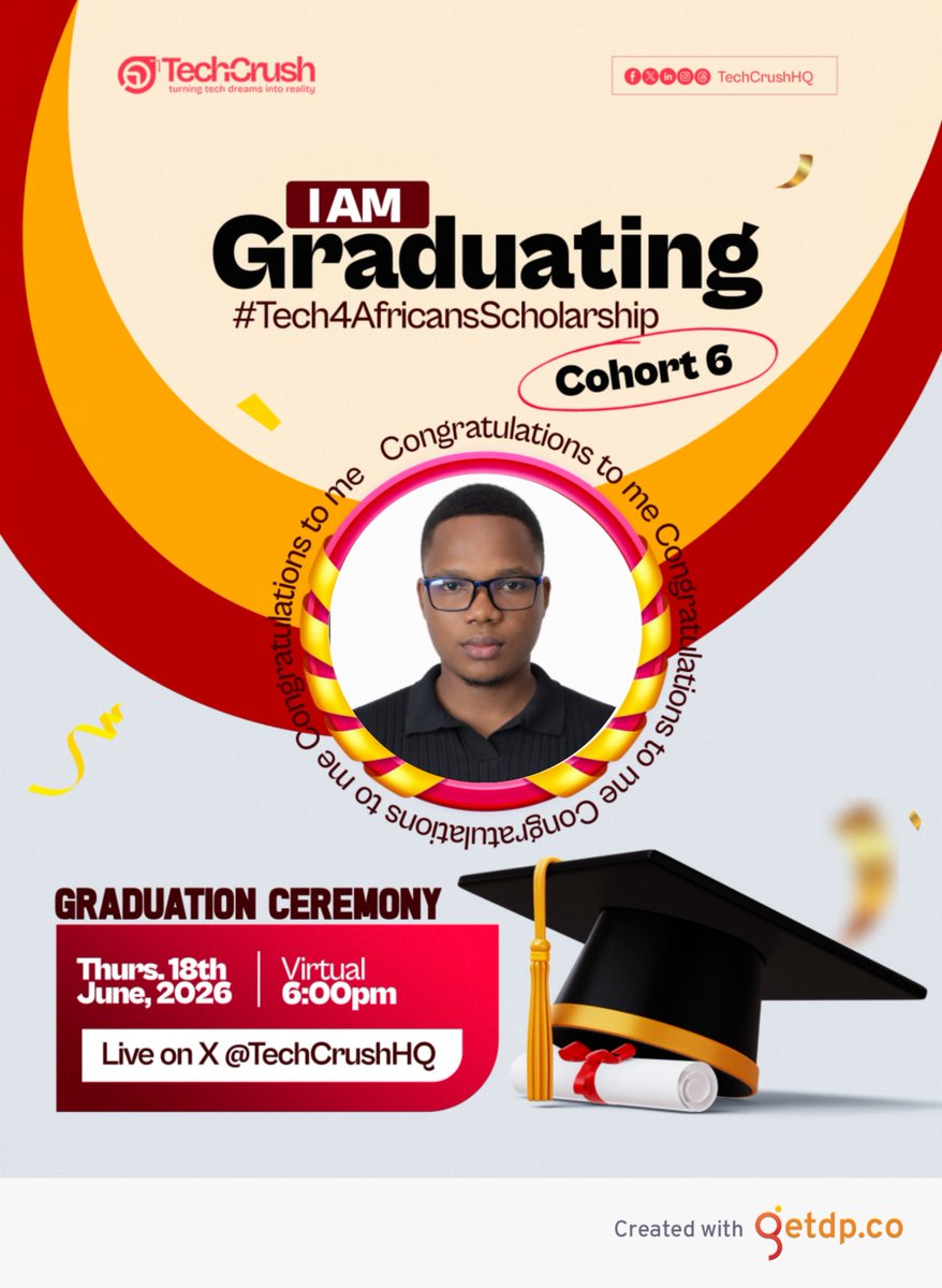 DOLLARP0's tweet photo. Honored to complete the TechCrush Cybersecurity Program. This experience strengthened my technical skills, sharpened my problem-solving ability, and reinforced my commitment to a career in cybersecurity. Ready for the next Chapter. 
#Tech4Africans #TechCrushScholar #TechCrush https://t.co/UtOlz11sMN