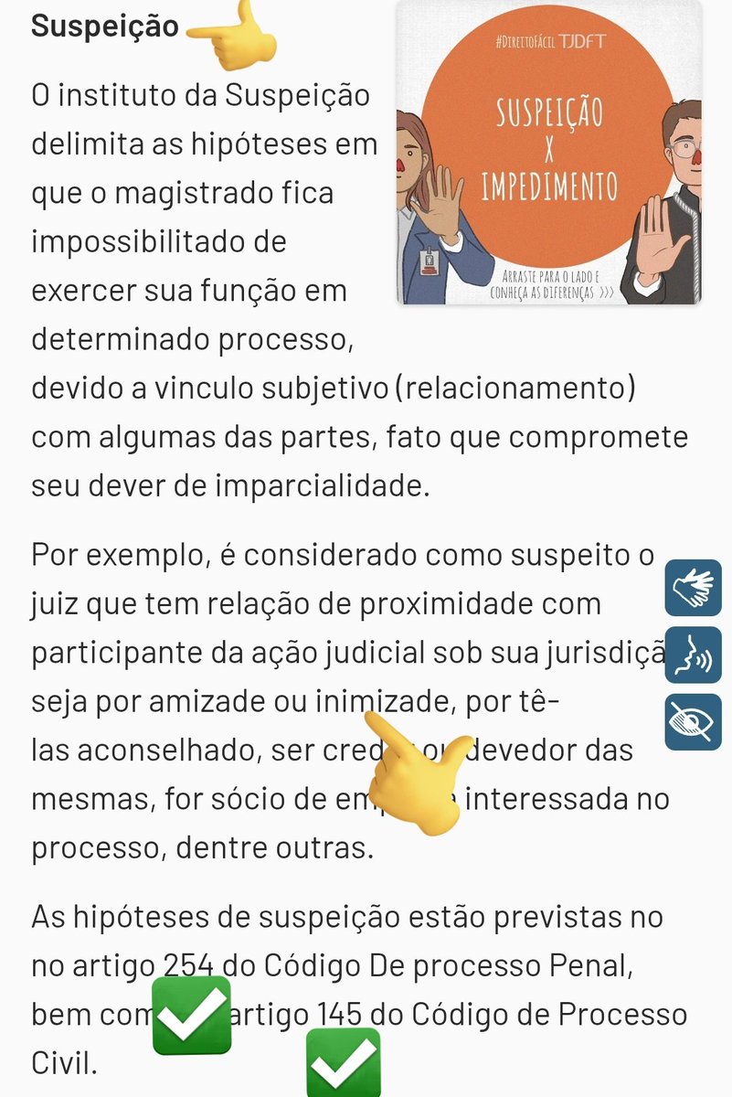 Bevinievisque's tweet photo. @Forabolsominion @folha Não é minha lógica. 
Na verdade as hipóteses da suspeição e do impedimento do juiz da causa estão previstas no nosso ordenamento jurídico,  que se algum dia for obedecido todo o processo será anulado. https://t.co/sCkLOhL7yf