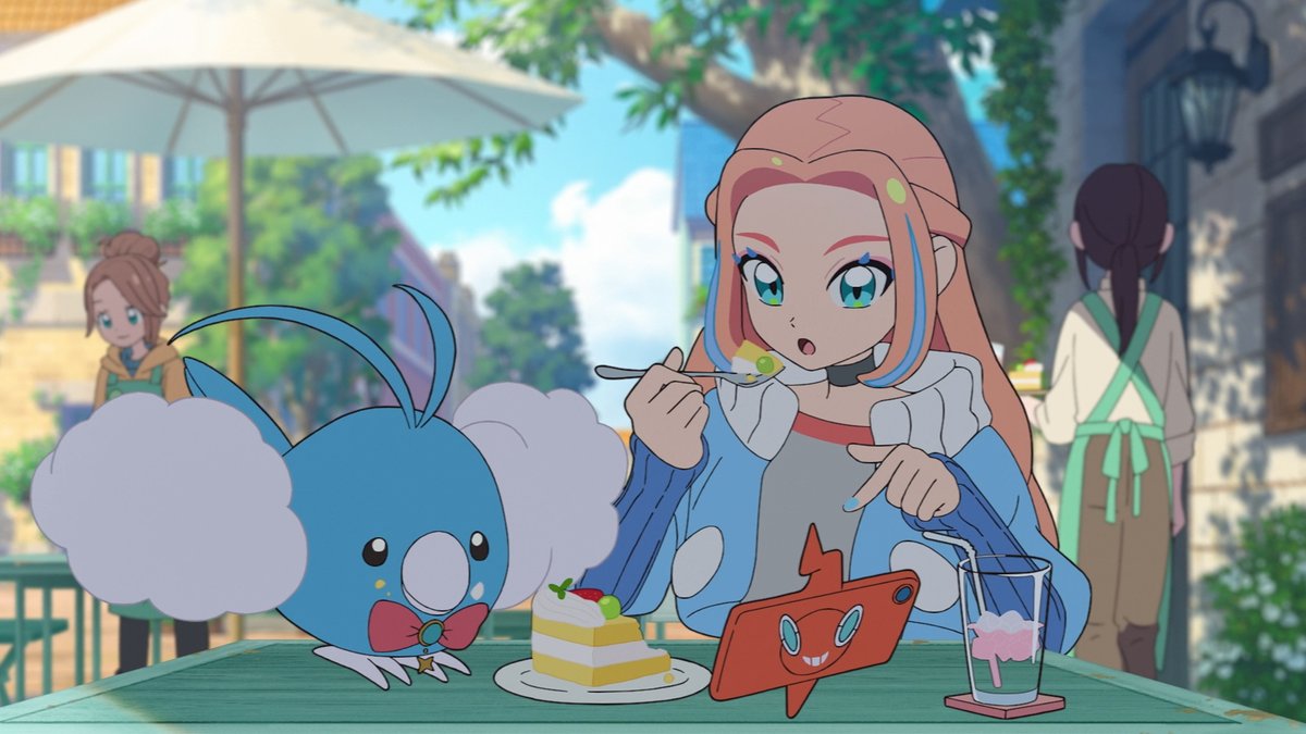 PokemonNewsUK's tweet photo. Introducing Swablu and Kamina, the dynamic singing duo! 🎵

🔗 Watch the new POKÉTOON short, “Sing! Dance! Altaria!,” on YouTube: https://t.co/TdneelJqiD https://t.co/WkxIz041uX