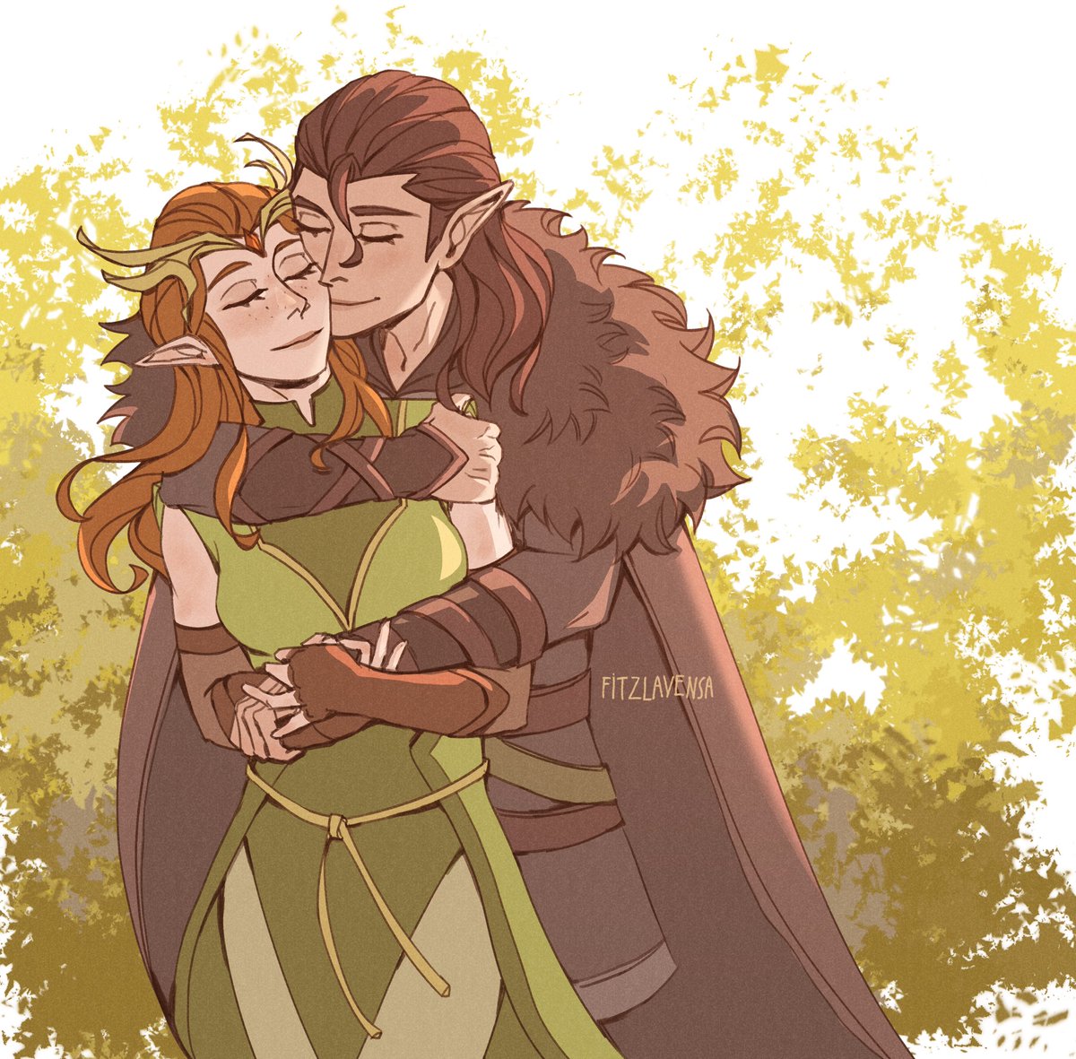 fitzlavensa's tweet photo. i love them so much 🥹

#vaxleth #criticalroleart #voxmachina #keyleth #vaxildan https://t.co/02WxFP20GT