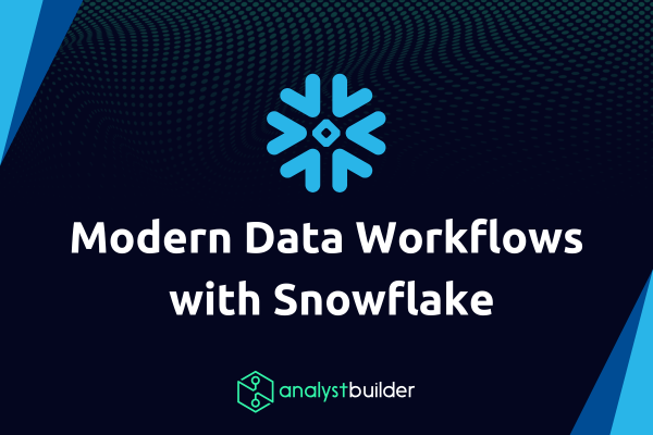 Alex_TheAnalyst's tweet photo. Next week I'm launching the new Modern Data Workflows in @Snowflake course on @Analyst_Builder!

You can get a sneak peak here: https://t.co/KpHCBJqFzD

Snowflake is an incredibly popular cloud-based data platform used by companies around the world. It's a fantastic tool to know how to use and we cover everything you need to know in this course.

Anyone with an active subscription or a Lifetime Membership on Analyst Builder will get immediate access!