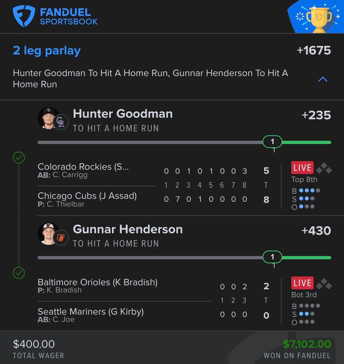 AllInAbe's tweet photo. $50,000 Profit Last 4 Days In Premium! 

✅ $300 into $24,335.85
✅ $300 into $13,806.00
✅ $400 into $9,180.00
✅ $400 into $7,102.00

Invest $10 To Make Thousands Today:
➡️ https://t.co/2R2iWw6Ef8 https://t.co/2hTaQGCI58