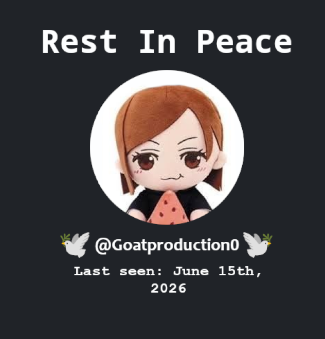 hiddenbalt's tweet photo. @Goatproduction0 😔😔😔 https://t.co/9yIh9kokfc