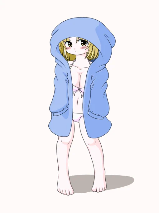ビキニパーカーむげっちゃん、色々添えて #6月は夢月ちゃん強化月間