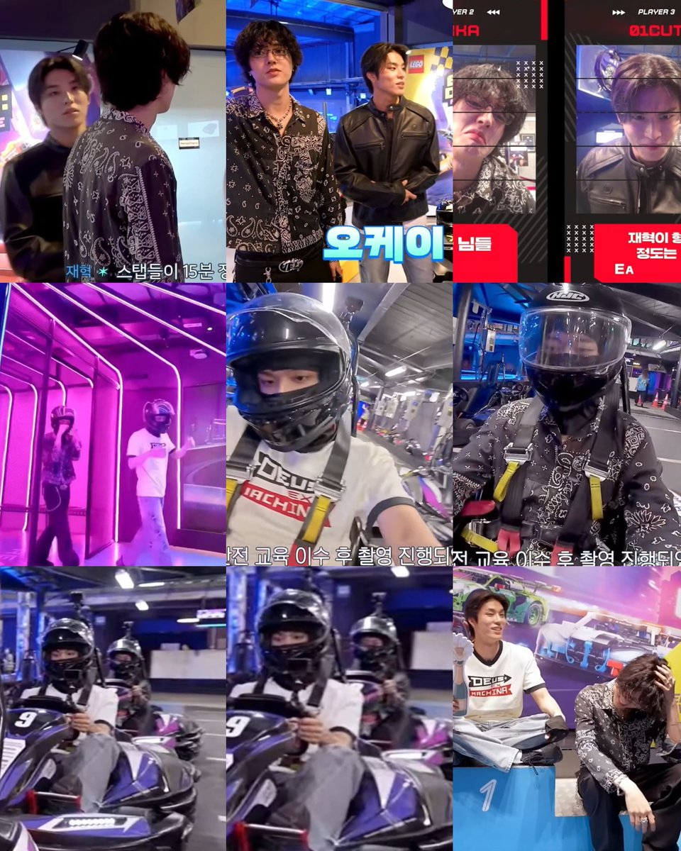 haceje_'s tweet photo. Hajeongwoo go-kart date 🖤 https://t.co/1b1w0lQR7O