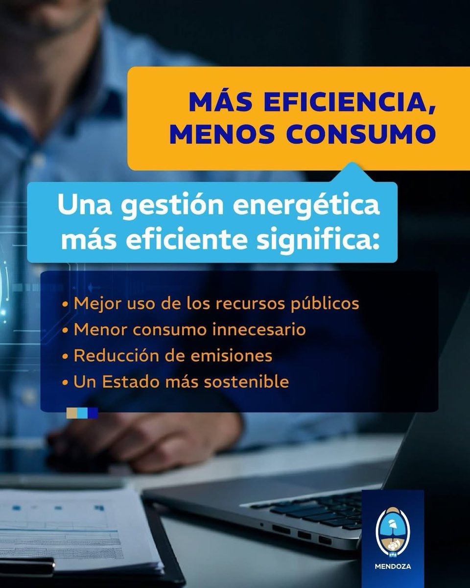 FerSabadin's tweet photo. ⚡️ #Mendoza sigue demostrando que una gestión eficiente también genera resultados concretos.

Administrar mejor la energía es cuidar los recursos de todos los mendocinos y avanzar hacia un Estado más moderno y sostenible. 💡🌱

@JimehLatorre 

#Mendoza #EficienciaEnergética https://t.co/b2amkrQi1b