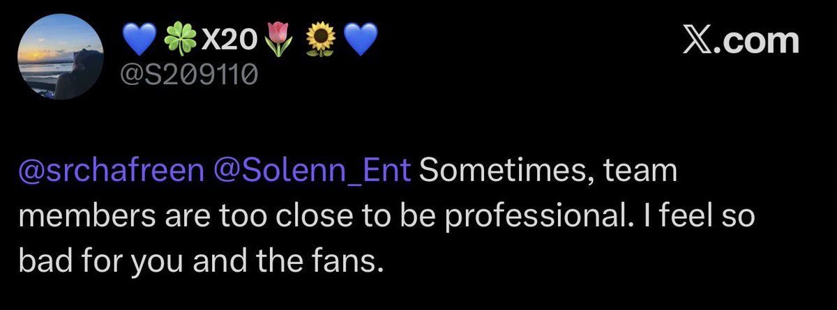 BumbleBabyBee2's tweet photo. Getting required permits is on the organisers, not Solenn’s team. The organiser is Solenn’s representative in that country. 

@S209110 you have all the right to be angry but YOU HAVE ABSOLUTELY NO RIGHT TO CALL SENT’S TEAM UNPROFESSIONAL, not without any evidence of neglect or misconduct by them!! 

The organiser has accepted that the issue is on their end, wait for more information by them or by Sent..I’m so done with people like you calling Sent a team of unprofessional friends whenever something goes wrong.
