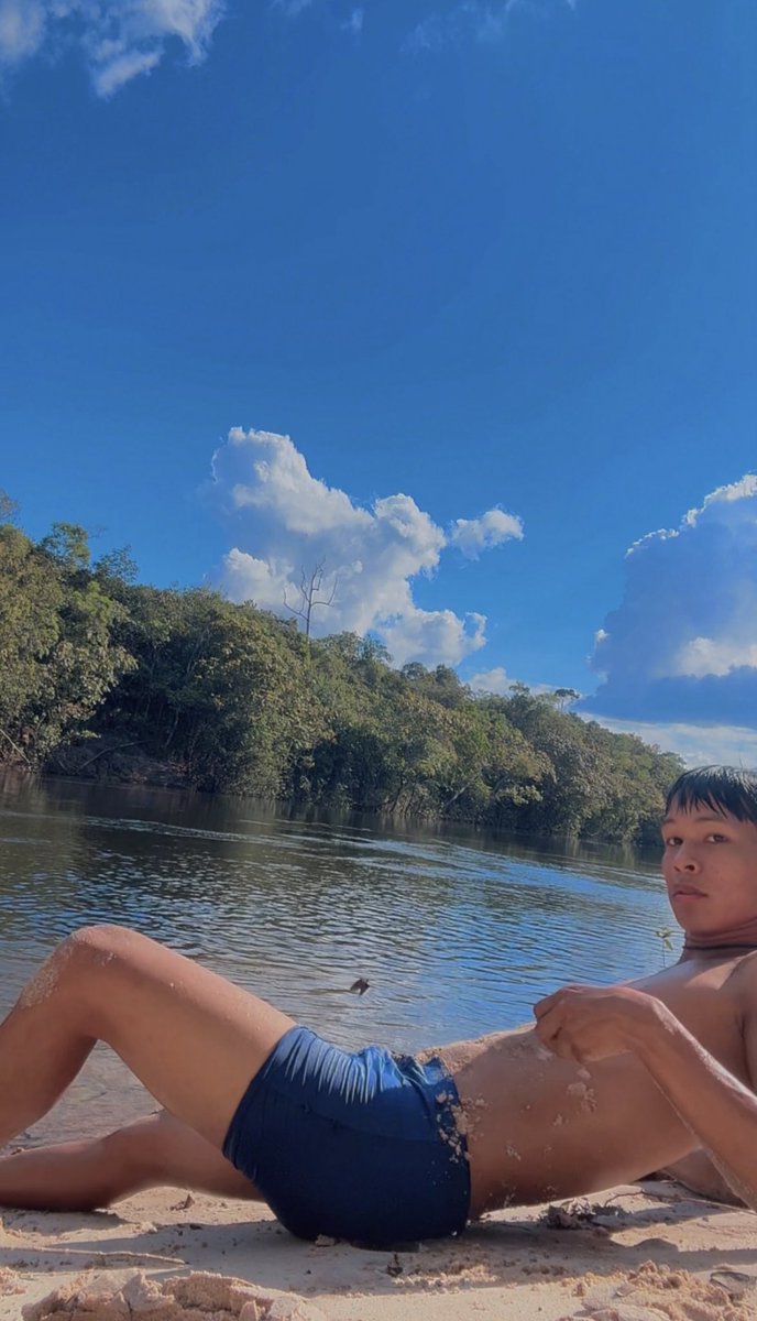 Mapagueraga's tweet photo. #banho #rio 🏞️ https://t.co/SUqj9oL4p8