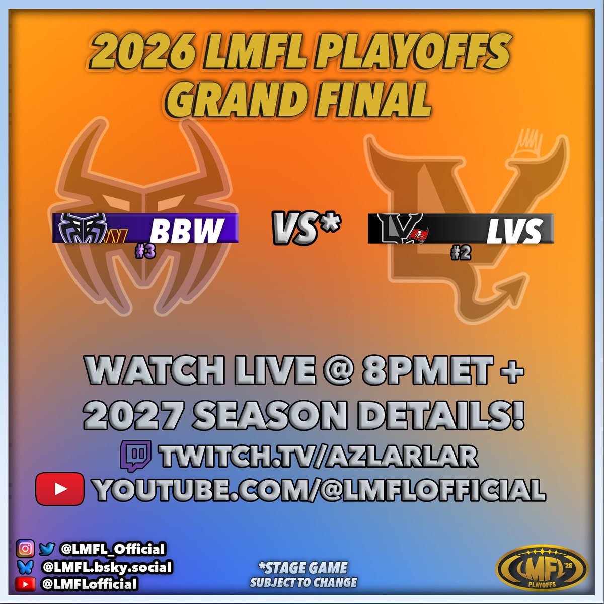 The Larlar Madden Football League 🏈 tweet media
