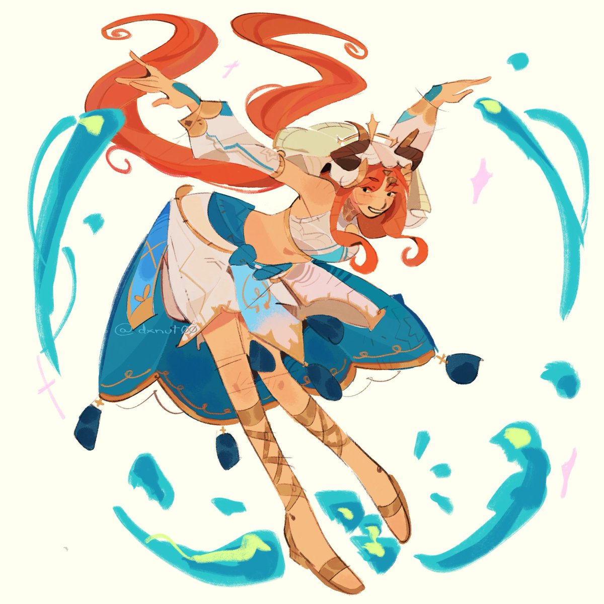 dxnut00's tweet photo. This dance is for you!
#GenshinImpact #Nilou https://t.co/9xvZoBua6v