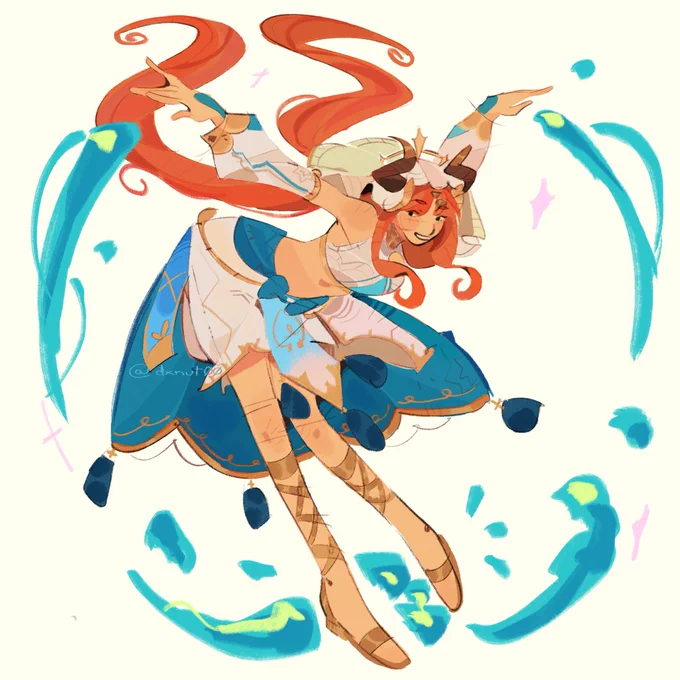 This dance is for you! #GenshinImpact #Nilou