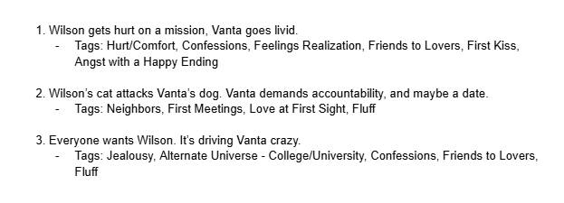 vantayus's tweet photo. so uhhh i owe misoo a happy fic lmao will be posting one of these later !! poll in thread https://t.co/XqbTgUA1KG