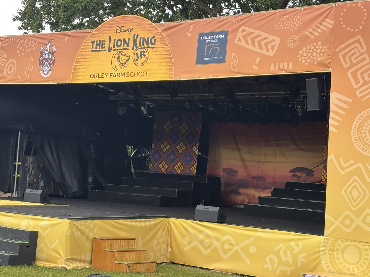 GrangeHarrow's tweet photo. 🎭 What an Amazing Morning for Our Year 3, 4, and 5 Pupils! 🌟
A huge thank you to Orley Farm School for inviting us to watch their spectacular production of The Lion King as part of their 175th anniversary celebrations. 🎉 The singing, acting, and costumes were outstanding https://t.co/7pQtE54bAl