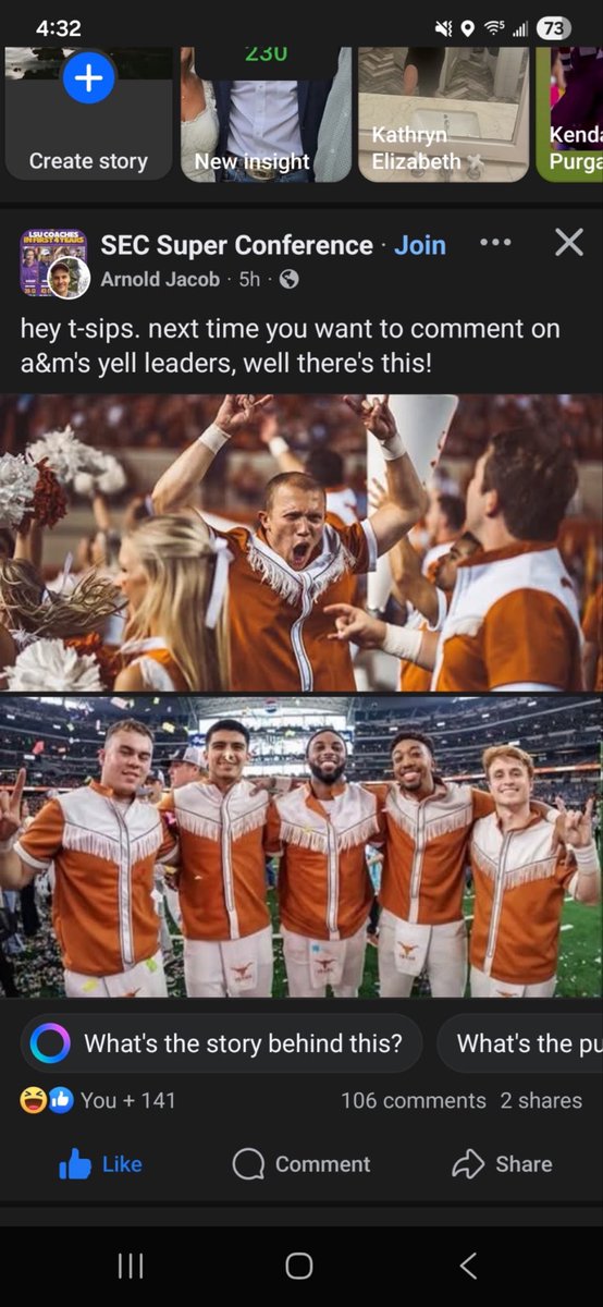 LSDude589's tweet photo. @drunkhawg @SECcousinShane Every school has male cheerleaders!! We have yell leaders ! https://t.co/x6GQEe7Nbg