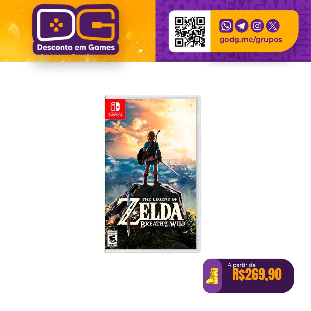 The Legend Of Zelda: Breath of The Wild - Nintendo Switch (Mercado