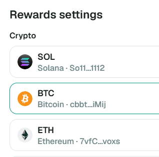 GibCryptoNews's tweet photo. 🧑‍🍳 Stake X, Earn Y /w @MarinadeFinance 

My goal is for every platform offering yield to offer what @MarinadeFinance has been cooking.

Not only can you stake $SOL and earn $BTC, you can now earn Gold, $NVDA or the solana:XsoCS1TfEyfFhfvj8EtZ528L3CaKBDBRqRapnBbDF2W.

Are you not entertained?