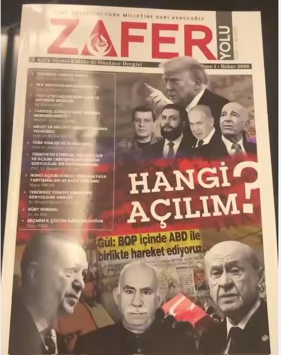akinanily's tweet photo. #ZaferYolu dergisi
Siyaseti ezbere ve yüzeysel değil ,
derinlikli ve bilgiyle donanımlı yapanların partisi Zafer'dir. https://t.co/ERL1Td8ibS