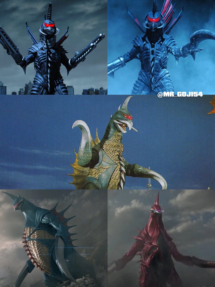 Mr_goji54's tweet photo. Which version of Gigan is your personal favorite? https://t.co/PRzNio5Q1S