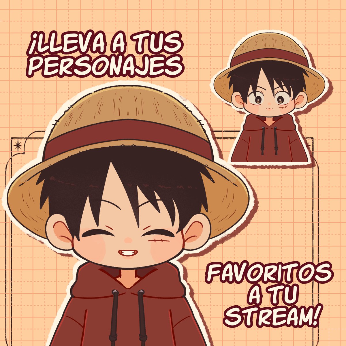 Yuumi_ui's tweet photo. ¡Regalo para ustedes! ✨ Ya pueden descargar los PNGTubers de Law y Luffy en mi Ko-fi. ¡Gracias por el apoyo! 
#OnePiece #LawLu #PNGTuber https://t.co/SDS2lESsfa