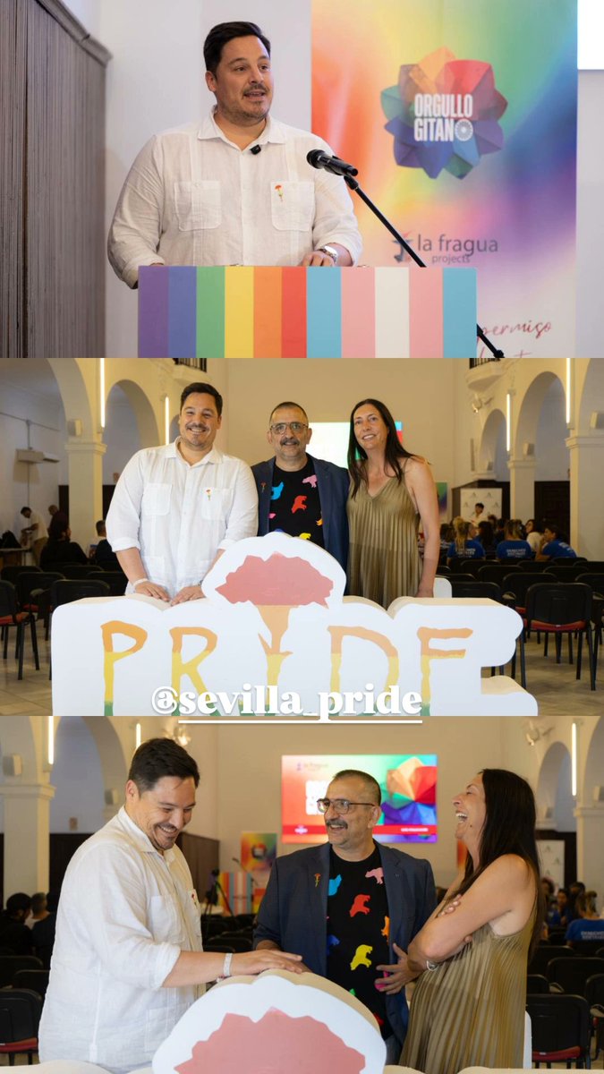 ppepelusev's tweet photo. Seguimos con nuestra agenda orgullosa . Hoy #orgullogitano con @lafraguaprojects , hablando de derechos y reivindicaciones . Gracias @loleslopezpp por acompañarnos y celebrar la diversidad #orgullo #diversidadDiversa https://t.co/uxUxj5aP2U