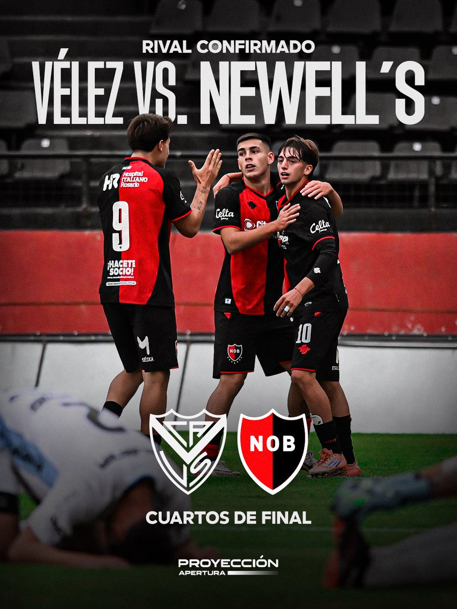 NewellsJuvenil's tweet photo. Cuartos de final 🔜

#TorneoProyección https://t.co/8lBUvrOFne