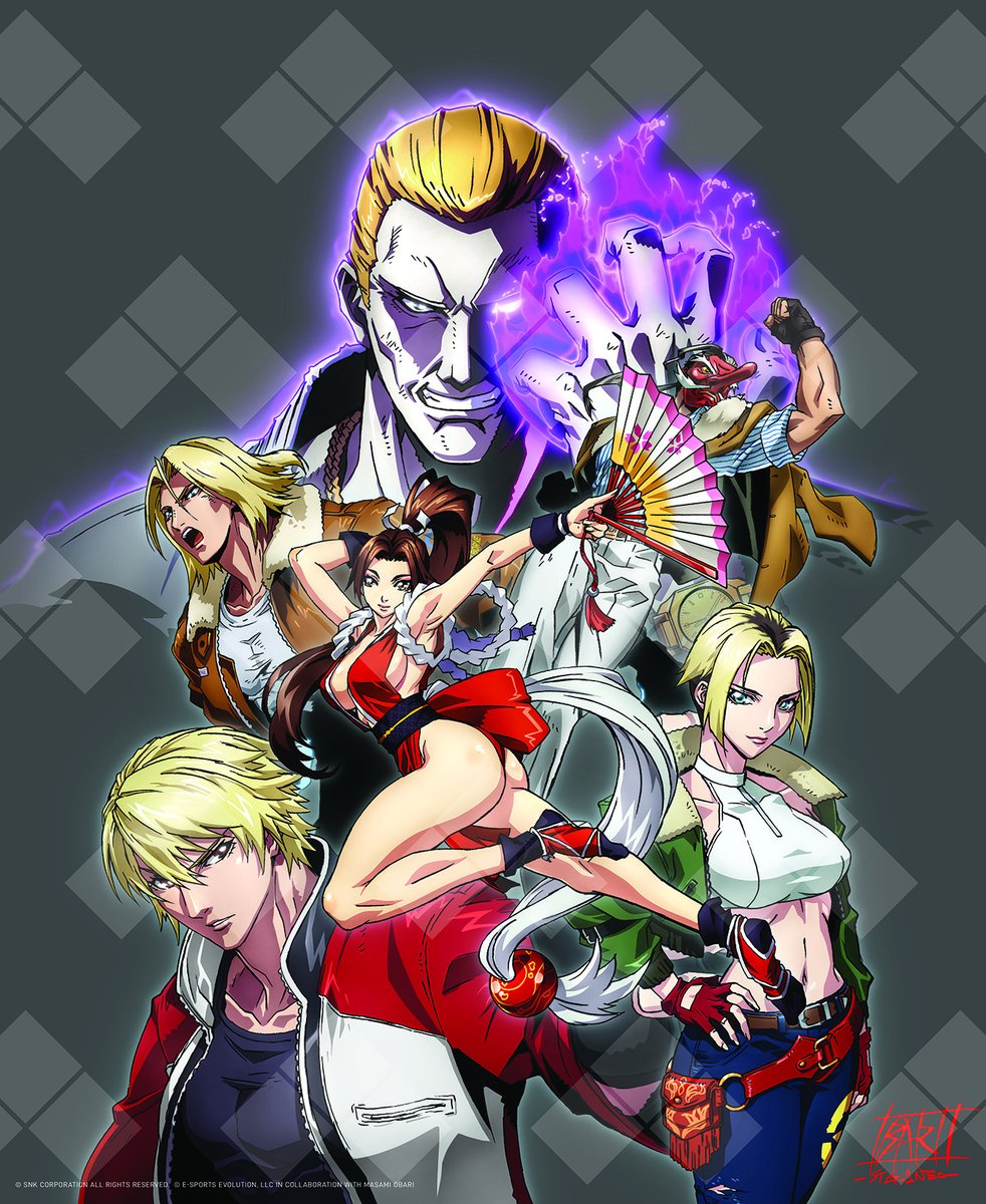 Fatal Fury : City of the Wolves special artwork for EVO2026 by
