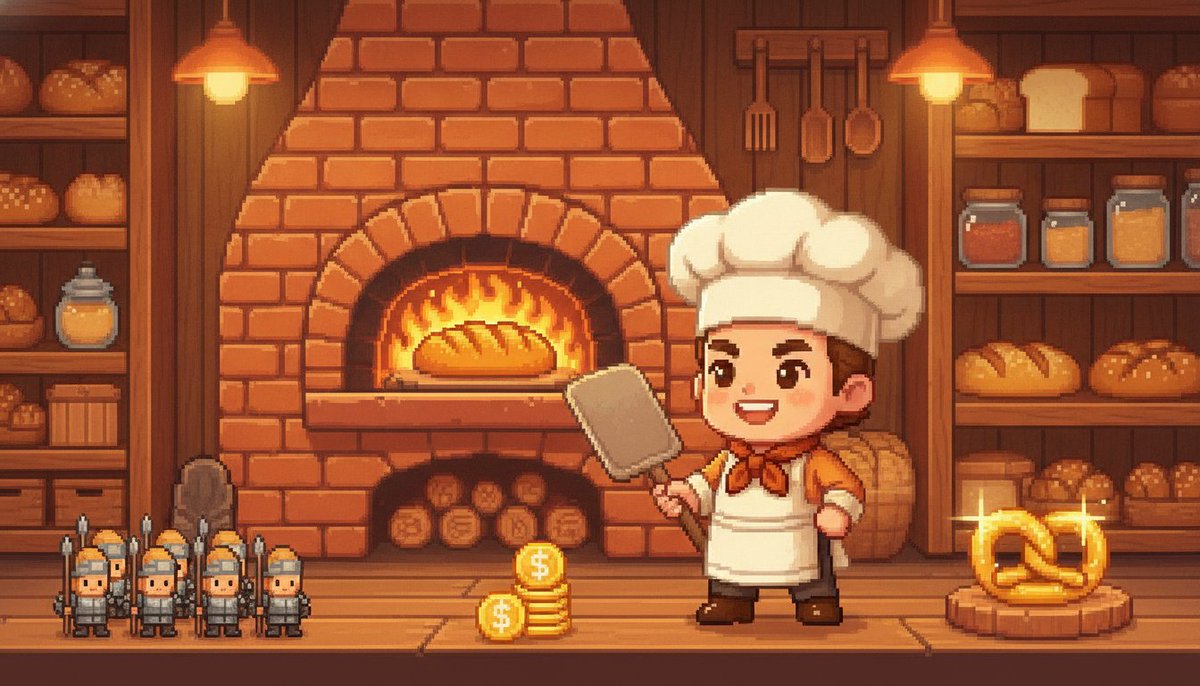 BreadTycoons's tweet photo. next update is in the oven 🍞

coming soon:
- deeper army play (keeping your forces will actually cost you $BREAD)
- new ways to spend your $BREAD
- something rare to chase and show off

bread economy's about to get a lot deeper. https://t.co/BT91kWBJzr