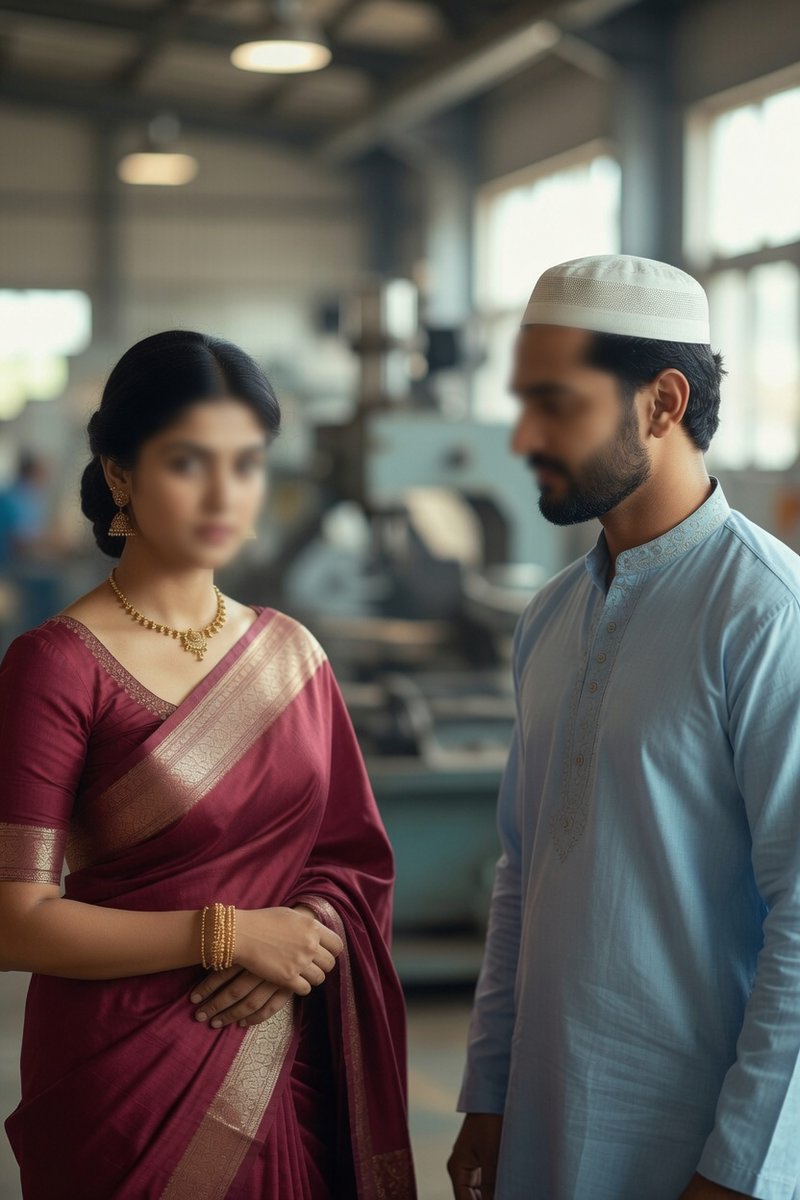 sanjoychakra's tweet photo. Moradabad (UP)- Fazil Ansari identified himself as 'Sahil' while working with a Hindu woman at a factory in Himachal Pradesh.

There was friendship between the two. The woman is from a native of Azamgarh district, UP
The woman alleged that to conceal his identity, Sahil (Ansari) wore a sacred thread, accompanied her to temples and gurdwaras, and participated in religious rituals.

The complainant alleged that Ansari maintained a relationship with her for about four years by concealing his identity and sexually exploited her during this period.

The woman told the police that she had submitted photographs showing the accused visiting temples and gurdwaras, as well as documents related to financial transactions made from her account.

When she pressured Ansari to marry her, he allegedly refused and fled to Moradabad from Himachal Pradesh, taking with him ₹12 lakh, a mobile phone, and a gold chain belonging to her.

The woman alleged that upon arriving in Moradabad in search of him, she discovered that 'Sahil' was actually Fazil Ansari. 

She further alleged that Ansari's family members told her the marriage could only take place if she converted her religion and offered Namaz. She claimed that she was assaulted when she refused to do so and later reached the police station with the help of local villagers.

Fazil Ansari was arrested in Moradabad on 14 Jun on charges of concealing his religious identity and pressuring a woman to convert her religion for marriage after a four-year relationship.
From IBC24 News
#lovejihad
(Picture is from Grok for representation only)