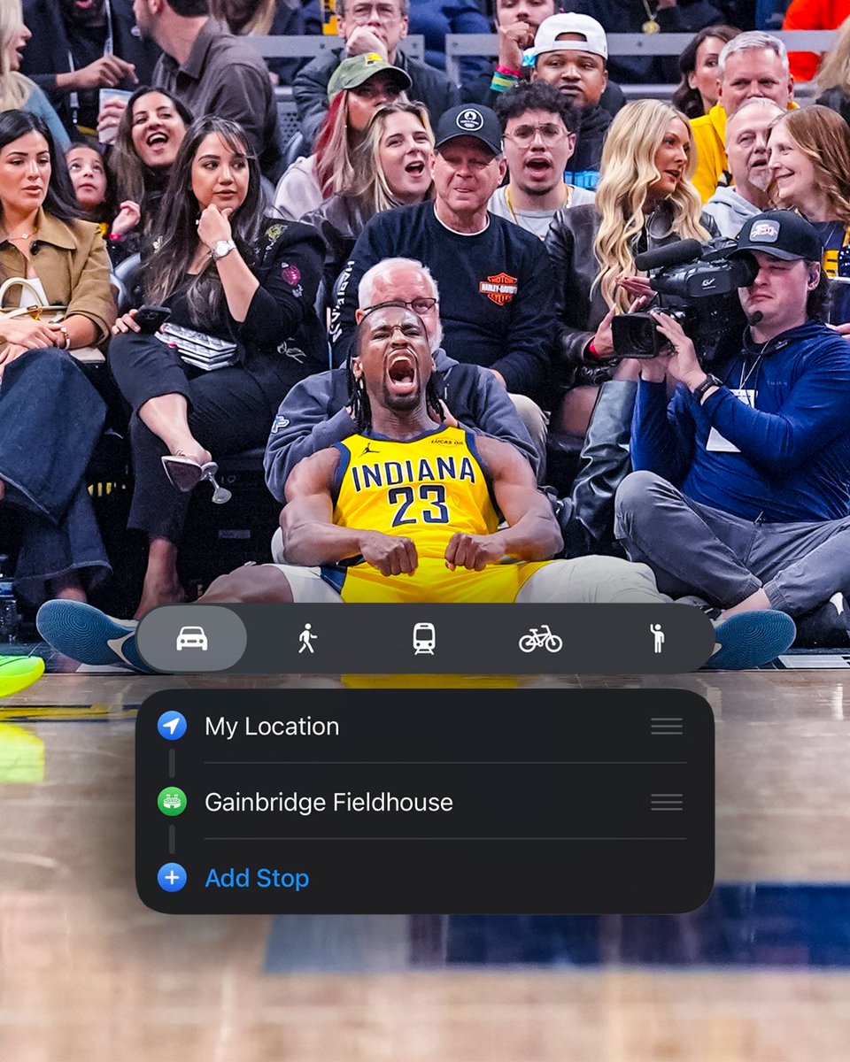 Pacers tweet picture