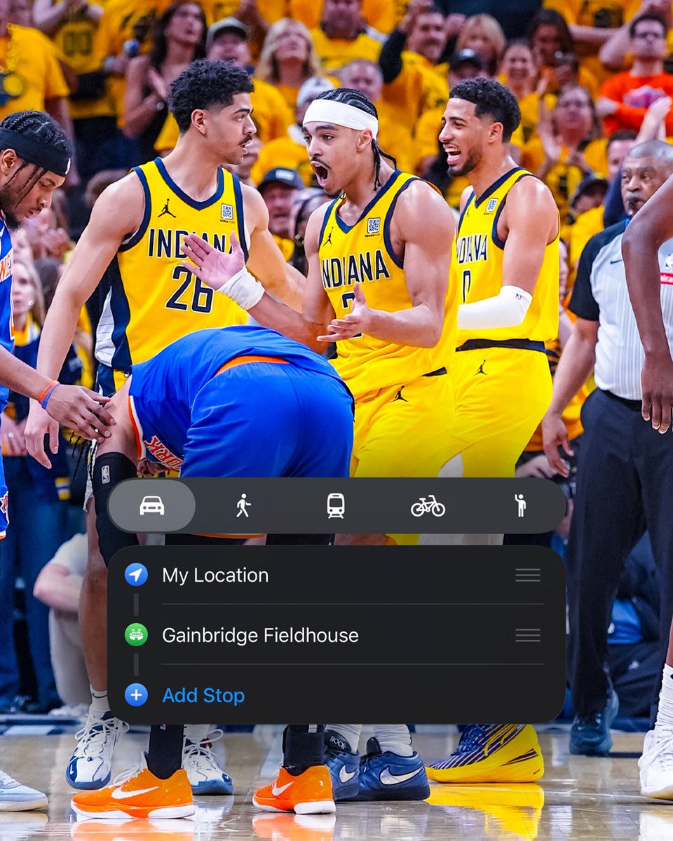 Pacers tweet picture