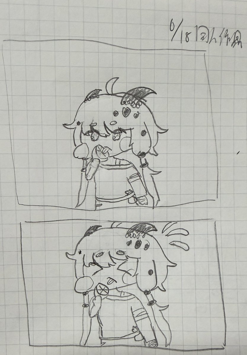 RomanesukoTNK's tweet photo. 72日目
レモンを舐めるギデオン
どっちも6分ちょいくらいで描いた https://t.co/HVwzzlohvf