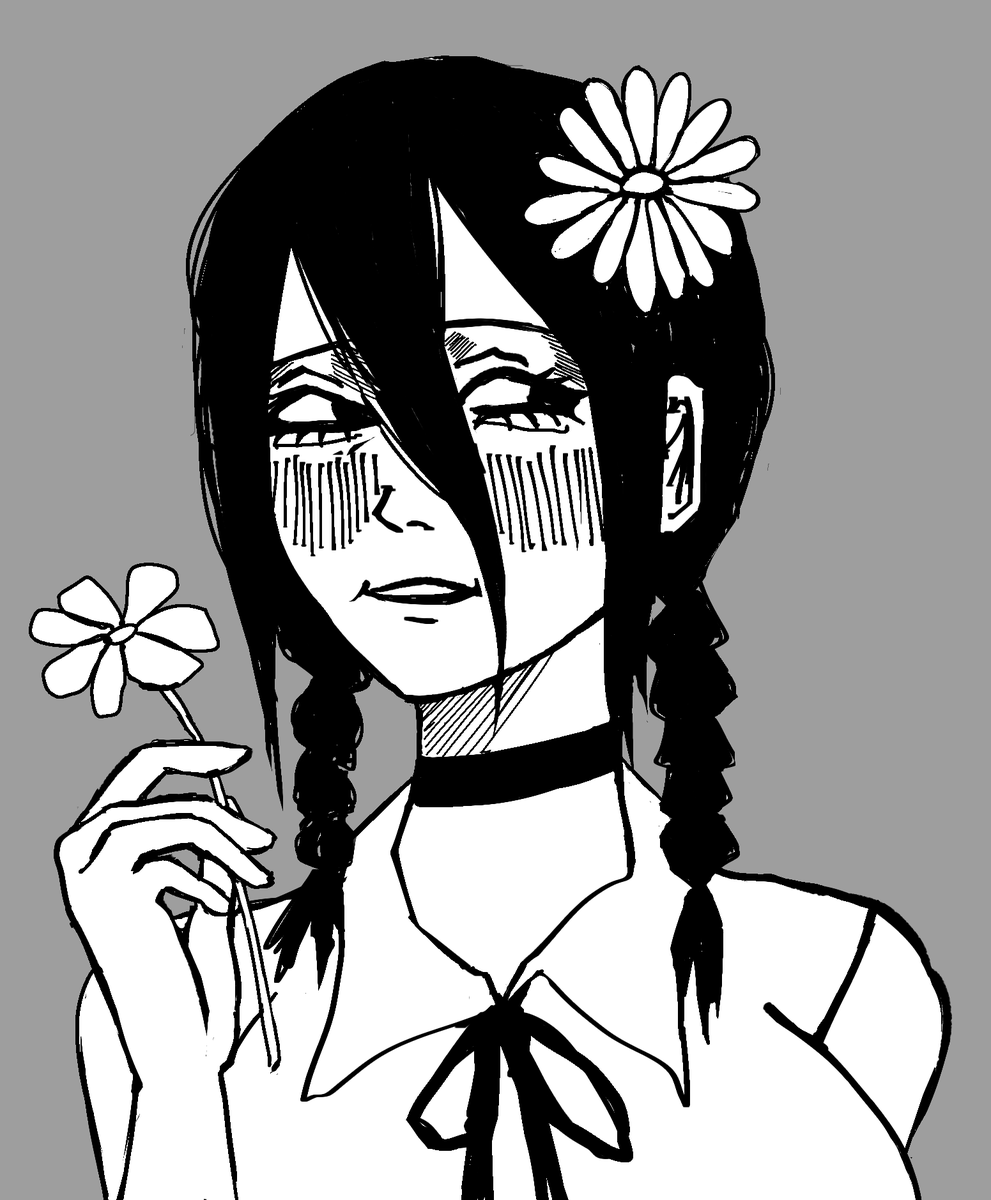 morfinist872183's tweet photo. Reze doodles https://t.co/1WIvjtg9qD
