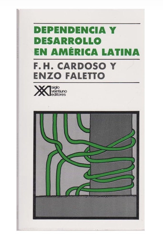 GerardoMunck's tweet photo. Fernando H. Cardoso cumple 95 años hoy

El gran sociólogo (y ex-presidente) brasileño Fernando H. Cardoso cumple años hoy. Su libro con Enzo Faletto marcó una era en el pensamiento latinoamericano y es un texto que merece ser leído y releído.

Descarga: https://t.co/NUwwzjbeBz https://t.co/9WEz1ZDxc8