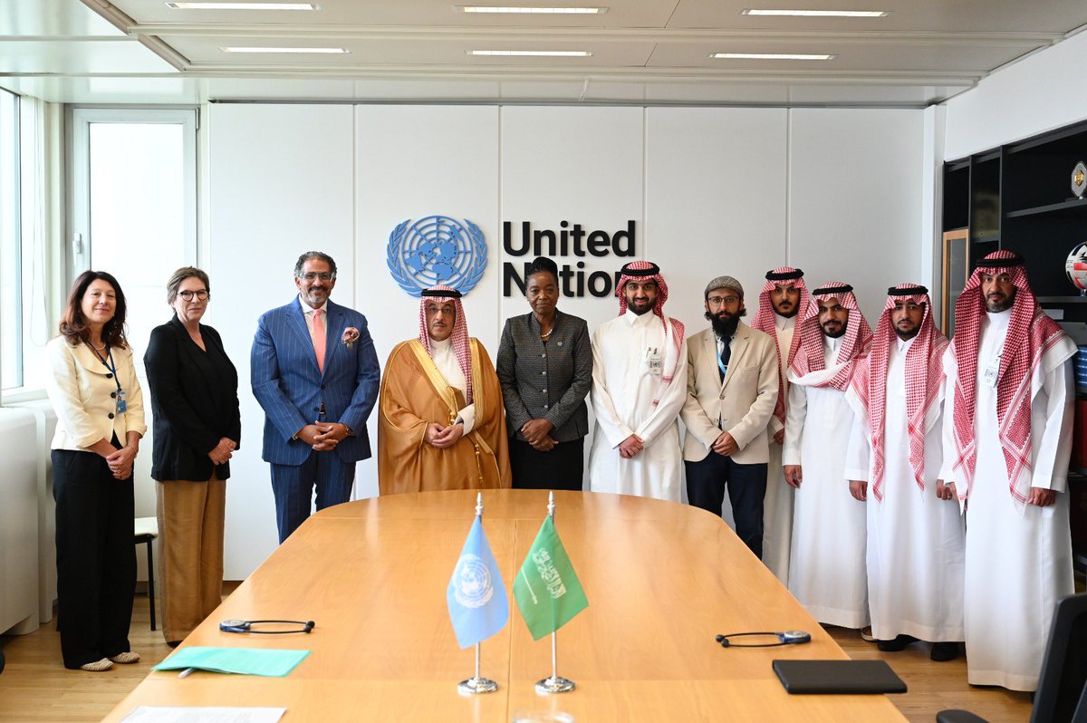 UNODC_OGCCR's tweet photo. A milestone for financial crime prevention in the region! 🤝🇺🇳🇸🇦

@UNODC &amp; SAFIU have signed an MOU at the Vienna International Centre, marking a new chapter of strategic cooperation against money laundering and financial crime @UNODC_OGCCR #AML #Vienna https://t.co/0ltzRWfRCr