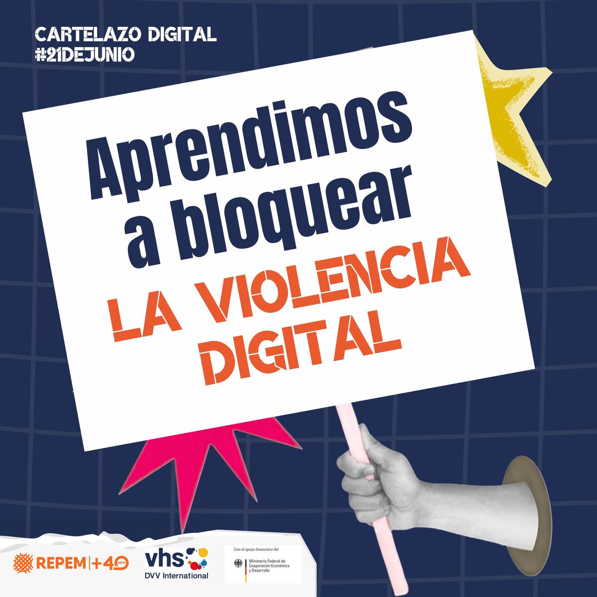 repem_lac's tweet photo. 📣El espacio virtual nos pertenece. Ante los discursos de odio y el hostigamiento sistemático que buscan disciplinar nuestras voces, respondemos con herramientas técnicas, formación crítica y organización colectiva.

#EducaciónNoSexista #FeminismosEnRed
#CartelazoDigital https://t.co/OPZp7eC6vv